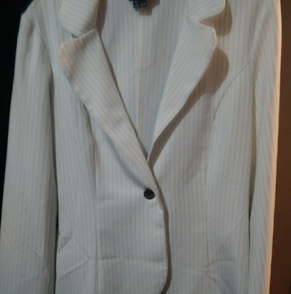 Women's Striped Blazer